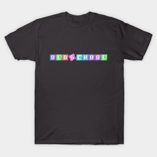 Old School Arcade Text T-Shirt